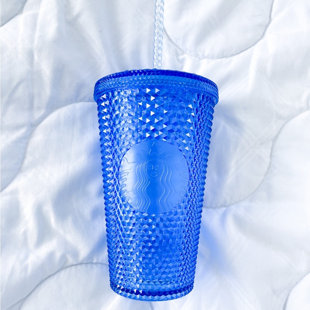 STARBUCKS JAPAN BLUE GRANDE STUDDED TUMBLER